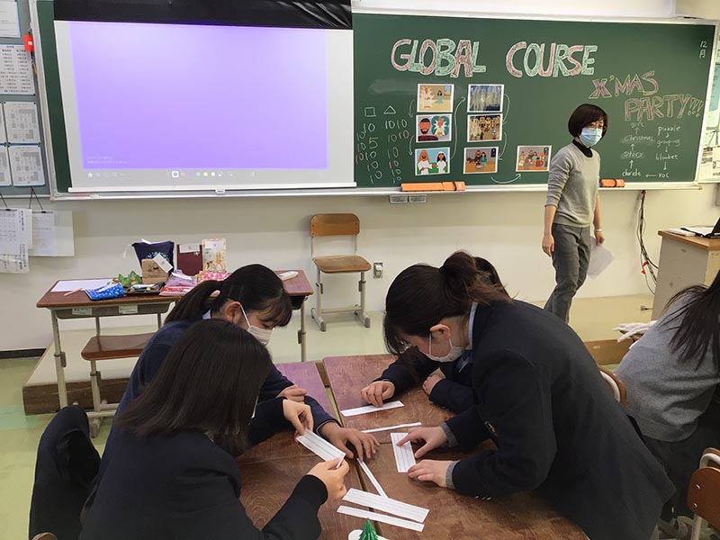 並び替えゲームの様子