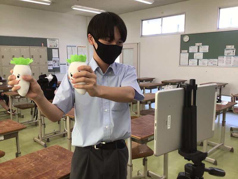 大根踊りの様子