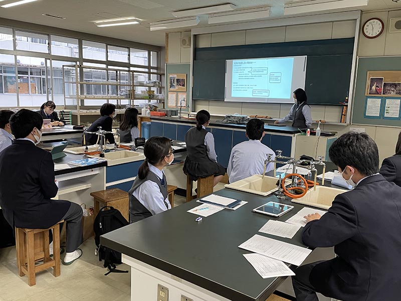 代表者発表の様子