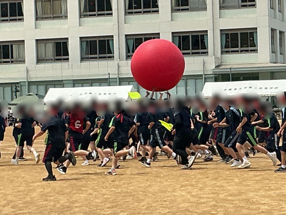 大玉送り（中学）